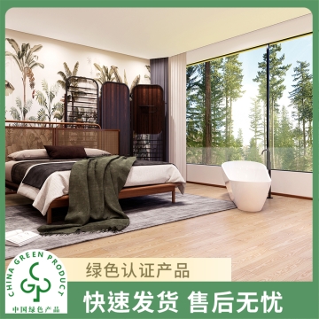 圣象康逸  日落暖木  中独幅白蜡木实木复合地板家用  Enf级   包安装