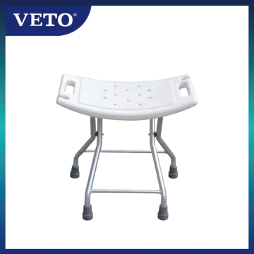 纬图VETO适老化卫浴淋浴凳VT5009-1护理简约可升降高度镂空排水弧形防滑隐形扶手花洒扣康养产品