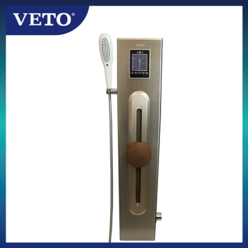 纬图VETO适老化卫浴智能淋浴搓背搓澡一体机VT202-0020双核驱动全机防水花洒壁挂升降康养产品